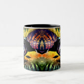 Itáyara - Frauen in Amazonien Zweifarbige Tasse (Mittel)