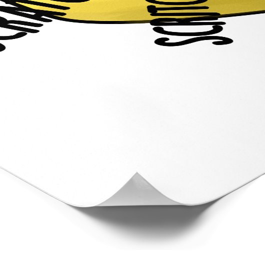 Itch-Käse Funny Cheese Pun Poster (Ecke)