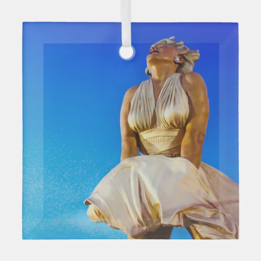 ITCH KITSCH Glasdekoration Ornament Aus Glas (Vorderseite)