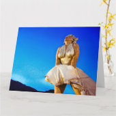 ITCH KITSCH Jumbo Grußkarte Karte (Gelbe Blume)