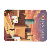 Itchan Kala Usbekistan Magnet (Horizontal)