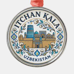 Itchan Kala Usbekistan Ornament Aus Metall
