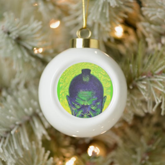 Itchiwan Ornaments Keramik Kugel-Ornament (Baum)