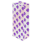 ITD-Beeren und -Creme Geschenktüte Für Weinflaschen (Rückseite Schrägansicht)