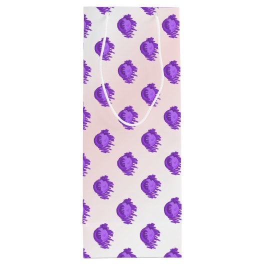 ITD-Beeren und -Creme Geschenktüte Für Weinflaschen (Rückseite)