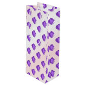 ITD-Beeren und -Creme Geschenktüte Für Weinflaschen (Vorderseite Schrägansicht)