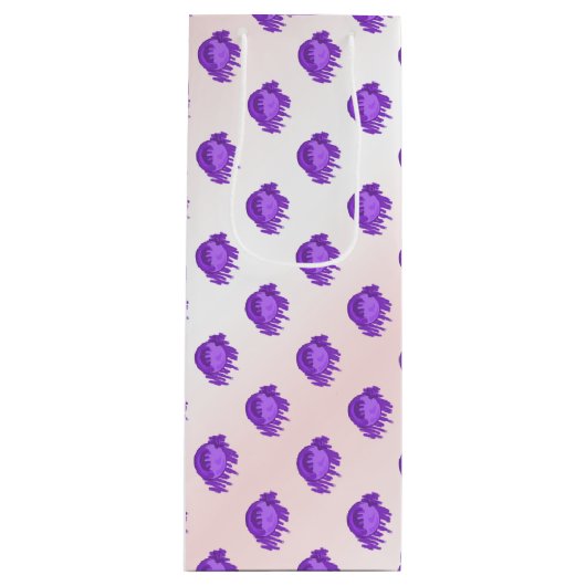 ITD-Beeren und -Creme Geschenktüte Für Weinflaschen (Vorderseite)