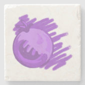 ITD-Beeren und -Creme Steinuntersetzer (Vorderseite)