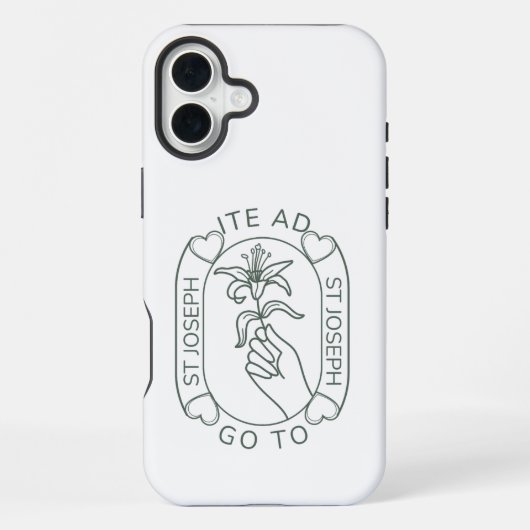 Ite Ad Joseph iPhone Hülle (Rückseite)