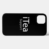 iTea support - Ein Pun für Teetrinker - Funny Case-Mate iPhone Hülle (Rückseite (Horizontal))