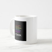 iTeach Kaffeetasse (Vorderseite Links)