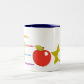 iTeach Zweifarbige Tasse (Mittel)