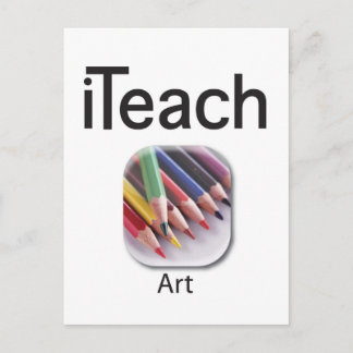 iteachART Postcard Postkarte