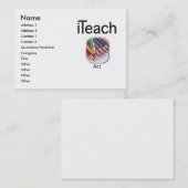 iteachART Visitenkarte (Vorne/Hinten)