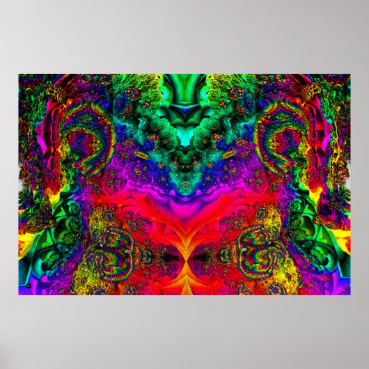 Iterate Imagery Black Light Poster #1 (Vorne)