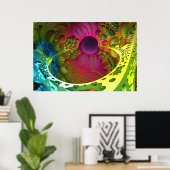 Iterate Imagery Black Light Poster 50 (Heimbüro)