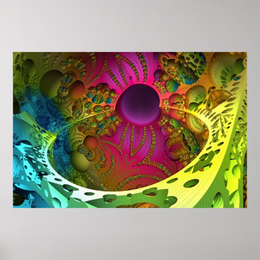 Iterate Imagery Black Light Poster 50 (Vorne)