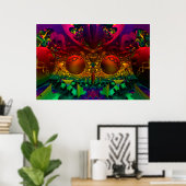 Iterate Imagery Black Light Poster 8 (Heimbüro)