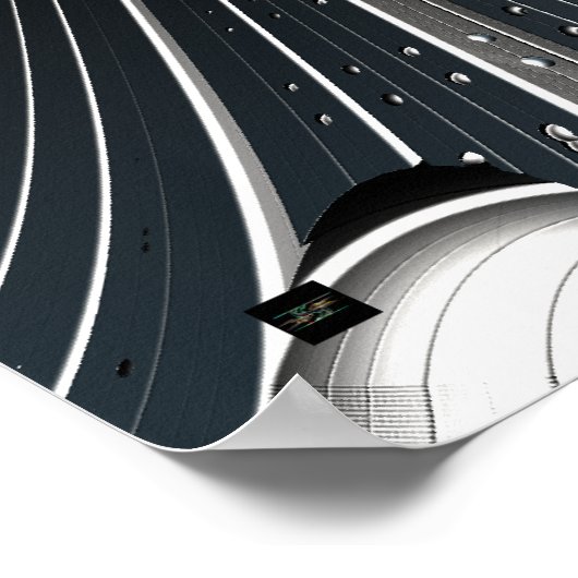 Iterate Imagery Metallic Zone Poster 16 (Ecke)