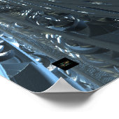 Iterate Imagery Metallic Zone Poster 17 (Ecke)