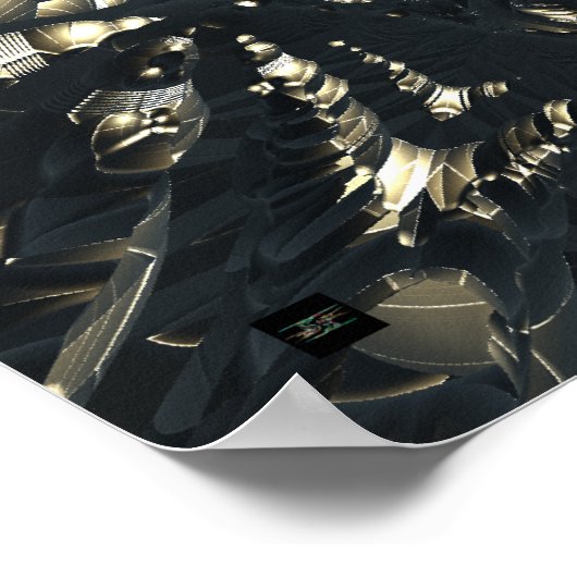 Iterate Imagery Metallic Zone Poster 18 (Ecke)