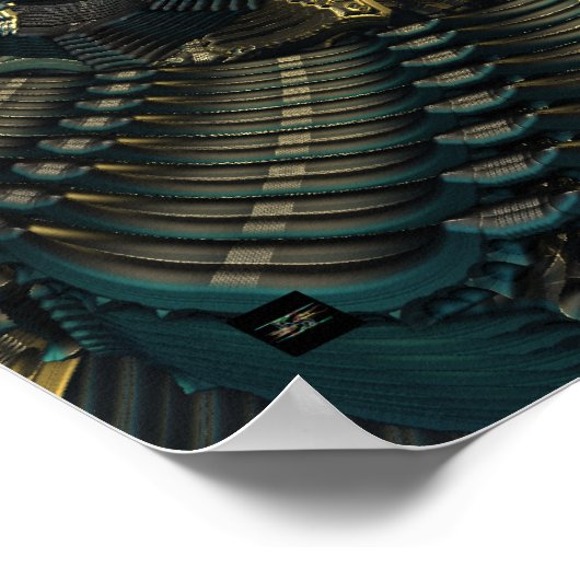 Iterate Imagery Metallic Zone Poster 23 (Ecke)