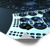 Iterate Imagery Metallic Zone Poster 44 (Ecke)