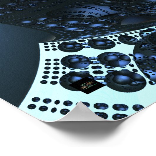 Iterate Imagery Metallic Zone Poster 44 (Ecke)