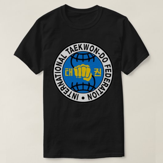 ITF International TaekwonDo Federation T-Shirt (Design vorne)