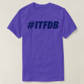 ITFDB Blue TShirt (Design vorne)