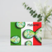 ITfremdeS SIND AUS DIESER WELT! Postkarte (Stehend Vorderseite)