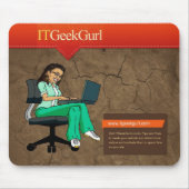 ITGeekGurl Mousepad (Vorne)