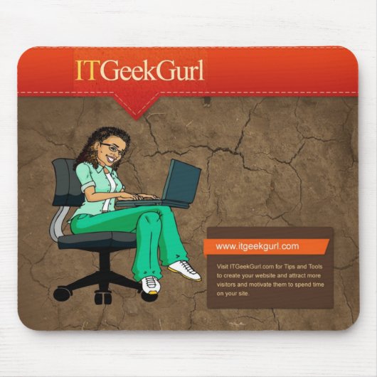 ITGeekGurl Mousepad (Vorne)