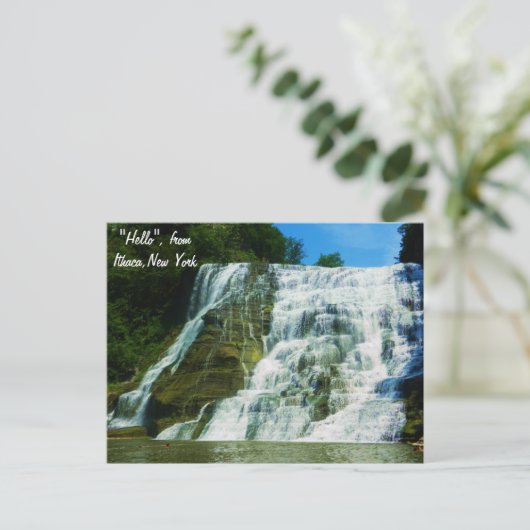 ITHACA, FALL CREEK Postkarte (Stehend Vorderseite)
