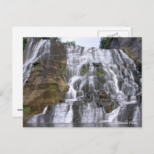Ithaca Falls Postcard Postkarte (Vorne/Hinten)