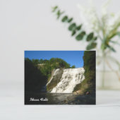 Ithaca Falls Postkarte (Stehend Vorderseite)