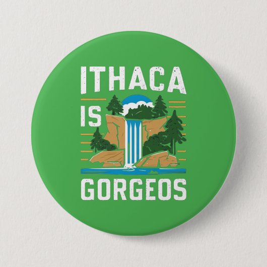 ithaca ist gorges button (Vorderseite)