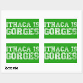 ITHACA IST GORGES STICKER (Blatt)