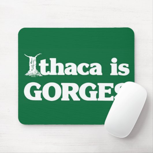 Ithaca ist SCHLUCHTEN Mousepad (Mit Mouse)