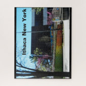 ITHACA NEW YORK BIBLIOTHEK PUZZLE (Vertikal)