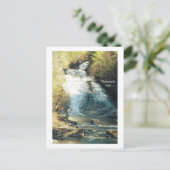 ITHACA NEW YORK BUTTERMILK FALLS POSTKARTE (Stehend Vorderseite)