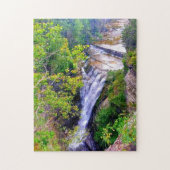 ITHACA NEW YORK CASCADILA GORGE PUZZLE (Vertikal)