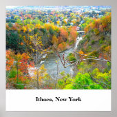 ITHACA NEW YORK GORGE Poster (Vorne)