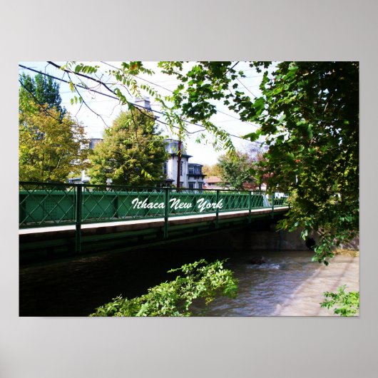 ITHACA NEW YORK-Plakat Poster (Vorne)