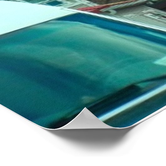 ITHACA NEW YORK-Plakat Poster (Ecke)