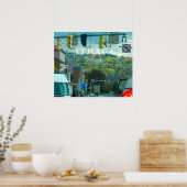 ITHACA NEW YORK-Plakat Poster (Küche)