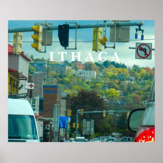ITHACA NEW YORK-Plakat Poster (Vorne)