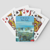 ITHACA NEW YORK  SPIELKARTEN (Rückseite)