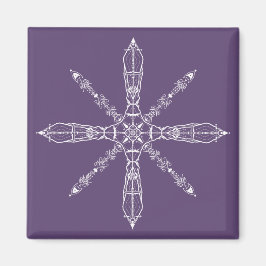 Ithaca, New York Verborgene Worte und Bilder Magnet