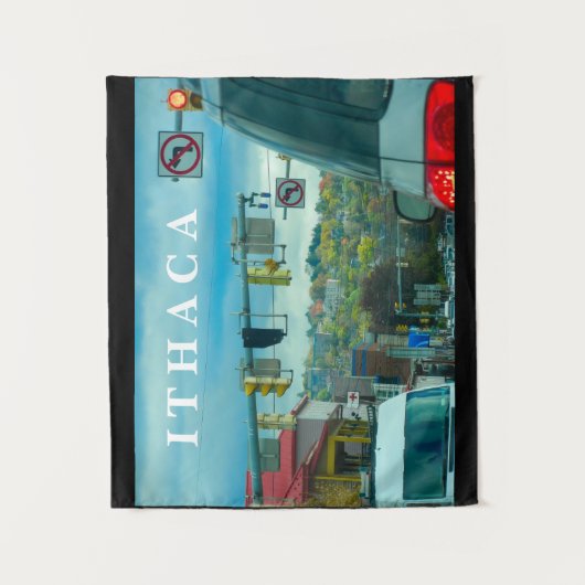 ITHACA NEW YORK WANDTEPPICH (Vorderseite)